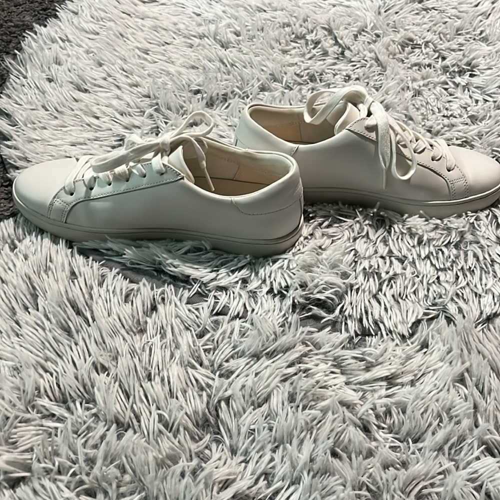 Tory Burch Women's White Sneakers Size 8M - Picture 3 of 8